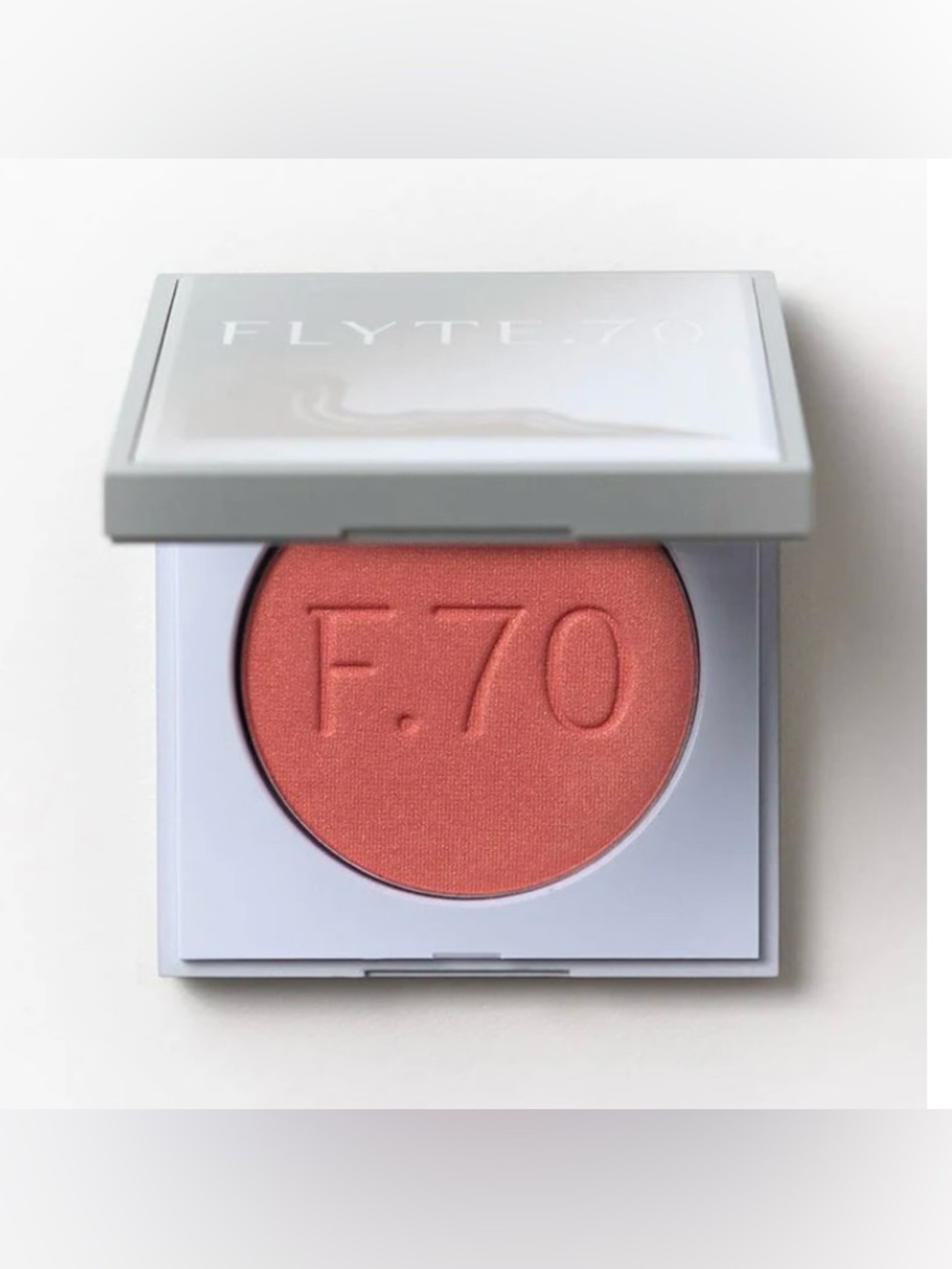 Flyte 70 Pressed Cheek Blush ABRACADABRA ~ Sunset coral gilded light-reflectors